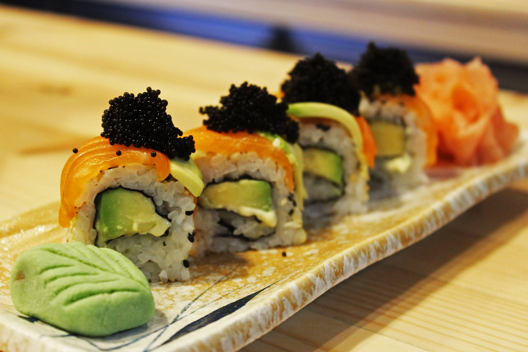 Fresh sushi at Kamakura